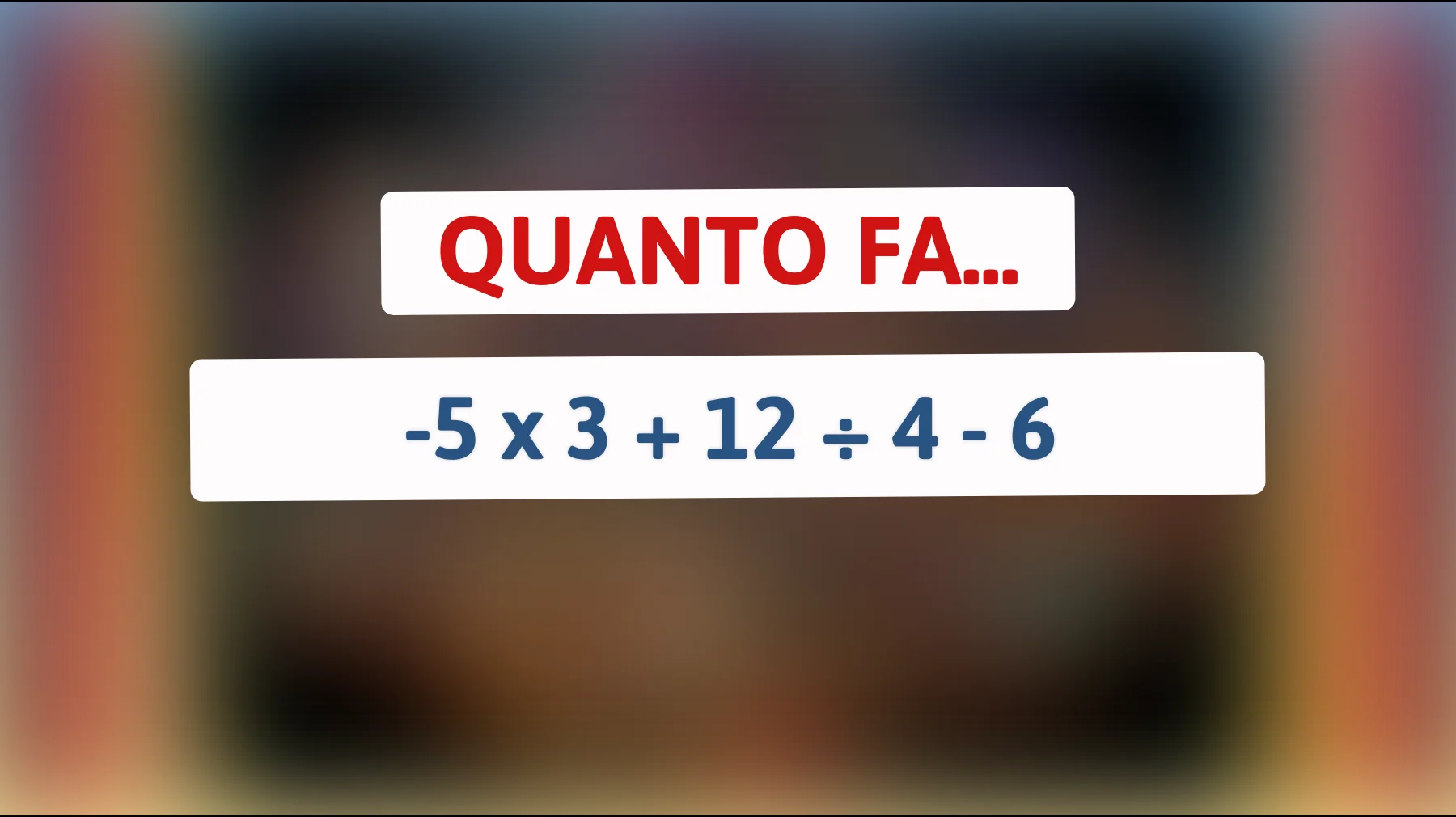 "Scopri la risposta che solo il 1% delle persone conosce: Quanti di voi riescono a risolvere questo rompicapo matematico?""