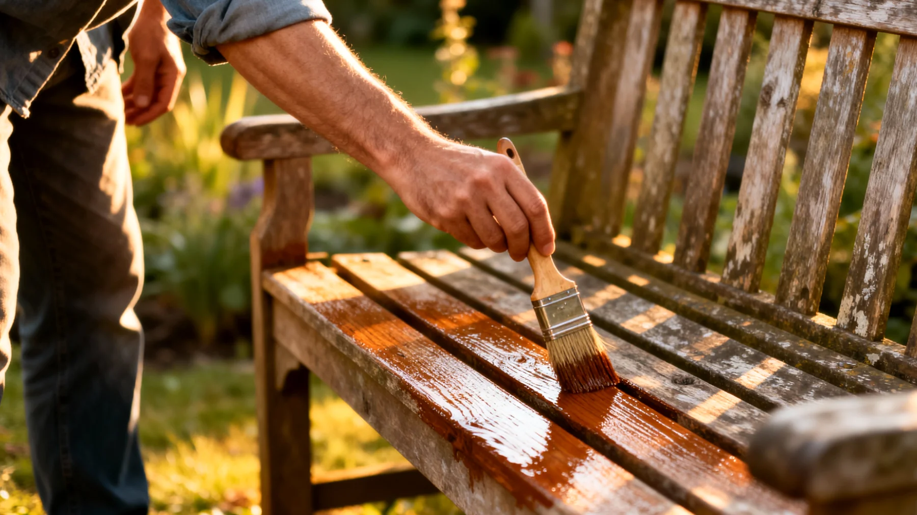 Panchina da esterno"