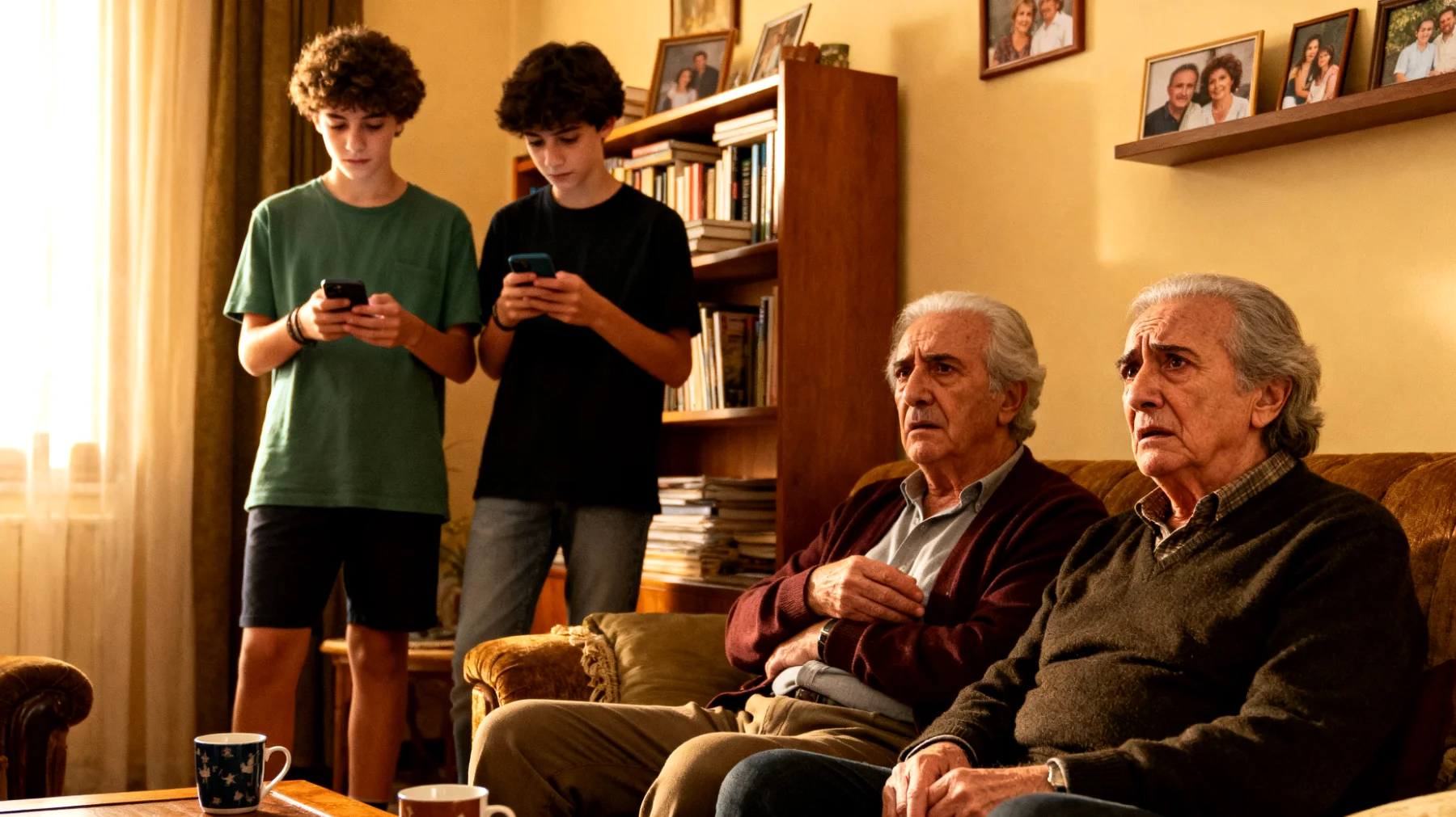 I nonni faticano a stabilire regole chiare con i nipoti adolescenti perché temono di perdere il loro affetto, concedendo tutto ciò che chiedono e minando l'autorità dei genitori"